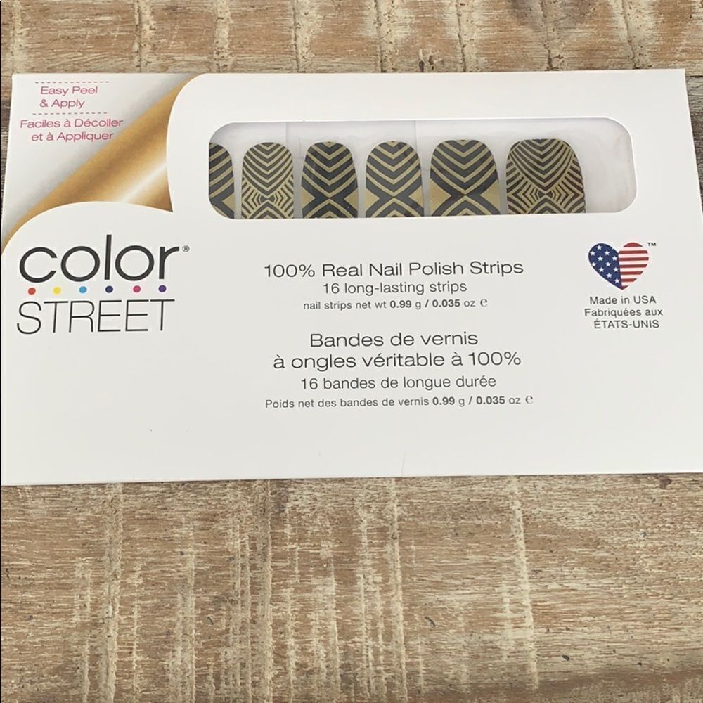 Colorstreet Drop the Ball press on strips - Picture 2 of 3
